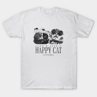 Cleo and Jack's Happy Cat Apparel T-Shirt